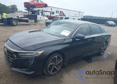 2021 Honda Accord Sport from USA, damaged, VIN 1HGCV1F32MA110555